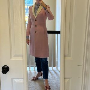 NEW with Tags J Crew Lady Day Topcoat in Italian double-cloth wool blend Sz 00